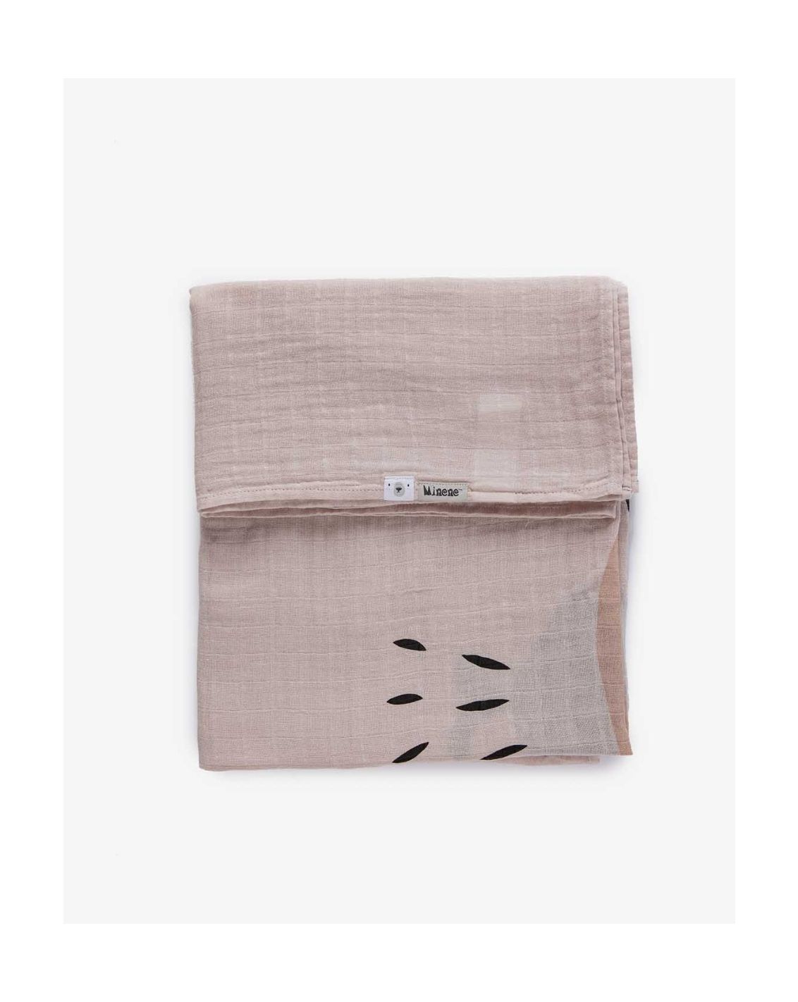 Supersize Cotton Muslin Swaddle 120x100cm - Animal Collection