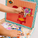 Blue's Clues Melissa & Doug X Blue's Clues & You! Wooden Magnetic Picture Game