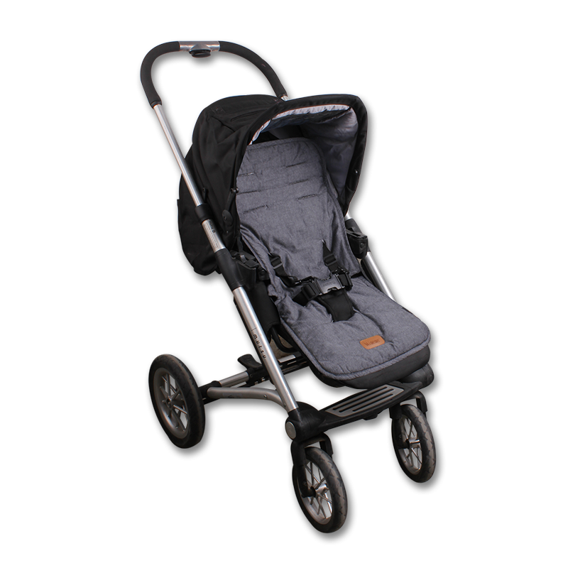 Reversible Pushchair & Car Seat Liner - Weave Cotton!