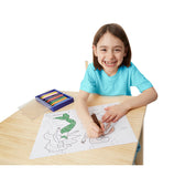 Jumbo Coloring Pad -Blue