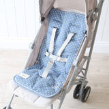 Reversible Pushchair & Car Seat Liner - Jersey Cotton!