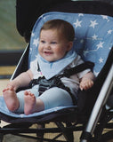 Reversible Pushchair & Car Seat Liner - Weave Cotton!