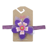 C. V FLOWER HEADBAND
