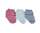 Baby Socks Pack of 3 -  Lily , size: 6-12m