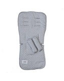 Reversible Pushchair & Car Seat Liner Set - Jersey Cotton!