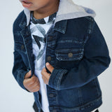 Boys Jacket J,Jeans - Dark Blue
